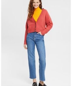 Cardigan supradimensionat din amestec de lana