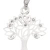 Pandantiv cu zirconia in forma de copac