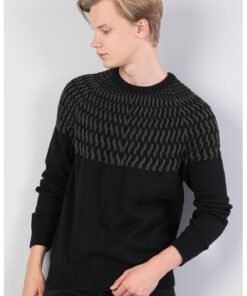 Pulover de bumbac cu maneci raglan