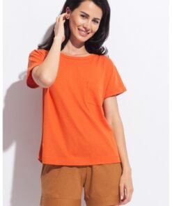 Tricou de casa din amestec de in Cool Flax