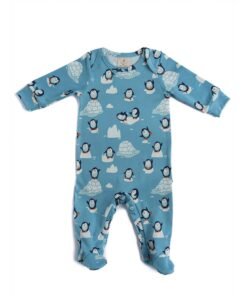 Pijama de bumbac organic cu botosei