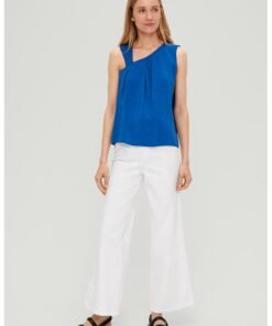 Bluza din amestec de modal - fara maneci