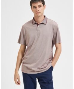 Tricou polo din amestec de bumbac organic