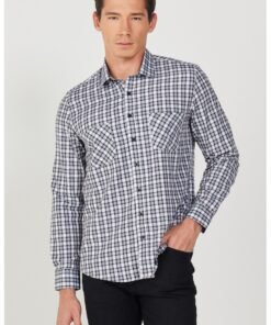 Camasa slim fit cu model in carouri