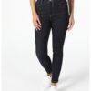 Blugi super slim fit cu talie inalta