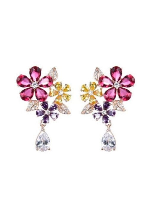 Cercei din argint 925 decorati cu zirconia