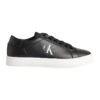 Pantofi sport din piele cu imprimeu logo lateral