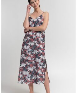 Camasa de noapte cu imprimeu floral Beatrice