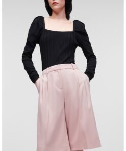 Bermude relaxed fit cu buzunare laterale
