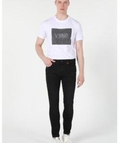 Blugi skinny cu buzunare