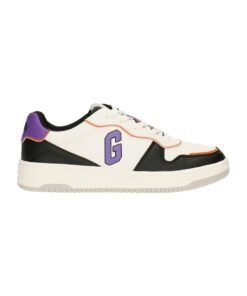 Pantofi sport de piele ecologica cu model colorblock
