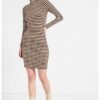 Rochie bodycon cambrata cu model in dungi Fransiska