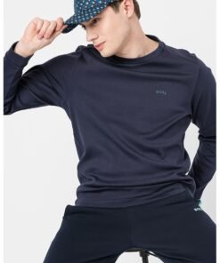 Bluza de trening cu detaliu logo cauciucat Salbo
