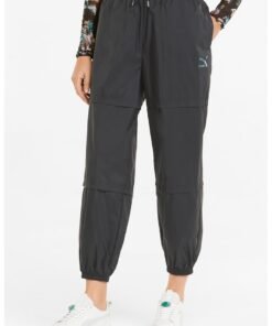 Pantaloni relaxed fit cu buzunare Crystal