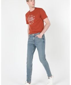 Blugi slim fit cu buzunare Danny