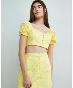 Fusta mini cu broderii