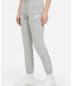 Pantaloni sport conici cu snur in talie Essential