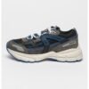 Pantofi sport de piele cu insertii de plasa Marathon Runner