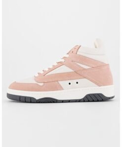 Pantofi sport inalti de piele si piele intoarsa Refia