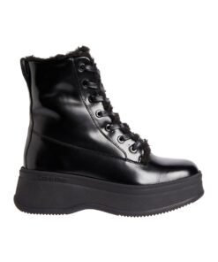 Ghete wedge de piele