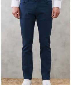Blugi slim fit cu talie medie
