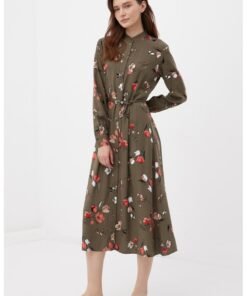 Rochie midi cu imprimeu floral