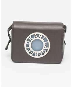 Geanta crossbody din piele Disk