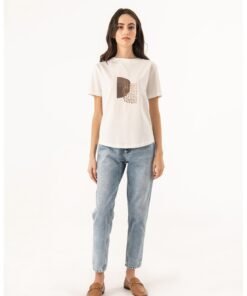 Tricou de bumbac organic cu imprimeu