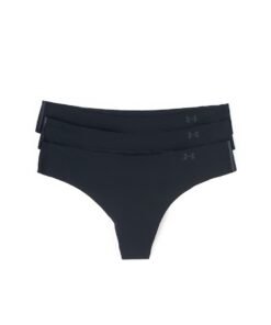 Set de chiloti tanga pentru fitness Pure Stretch - 3 perechi