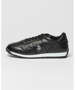 Pantofi sport din piele ecologica cu logo