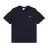 Tricou din bumbac cu imprimeu logo discret