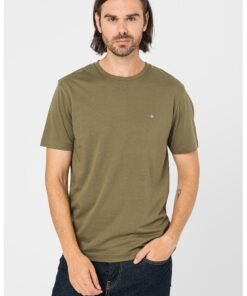 Tricou regular fit din bumbac Shield