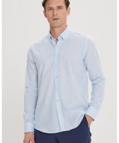 Camasa slim fit de bumbac