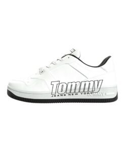 Pantofi sport de piele cu imprimeu logo