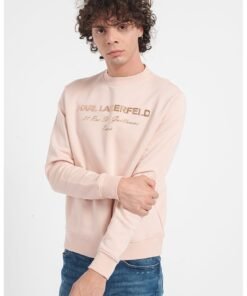Bluza sport din bumbac cu logo