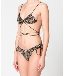 Sutien de baie cu cupe triunghiulare Lucia