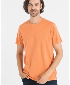 Tricou de bumbac cu logo discret