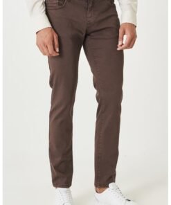 Blugi slim fit cu talie medie