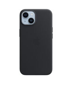 Husa de protectie Leather Case with MagSafe pentru iPhone 14 - Midnight