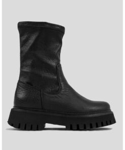 Ghete pull-on de piele