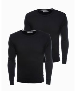 Set de bluze sport cu decolteu la baza gatului - 2 piese