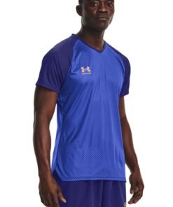 Tricou slim fit cu decolteu in V - pentru fotbal Accelerate
