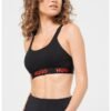 Bustiera cu burete si bretele incrucisate Sporty