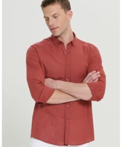 Camasa slim fit de bumbac