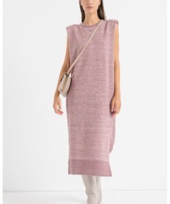 Rochie midi cu slituri laterale Faja