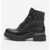 Ghete de piele ecologica Courtney Moto