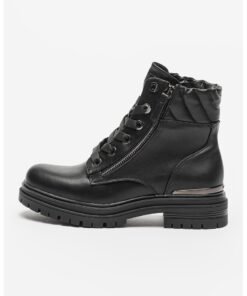 Ghete de piele ecologica Courtney Moto