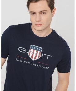 Tricou din bumbac cu model logo