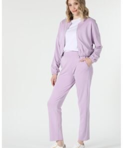 Jacheta crop cu maneci cazute