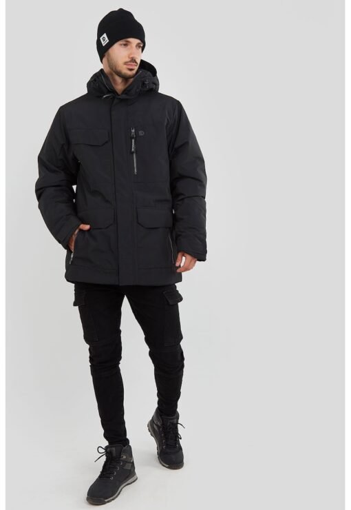 Geaca parka cu buzunare cu clapa Perill